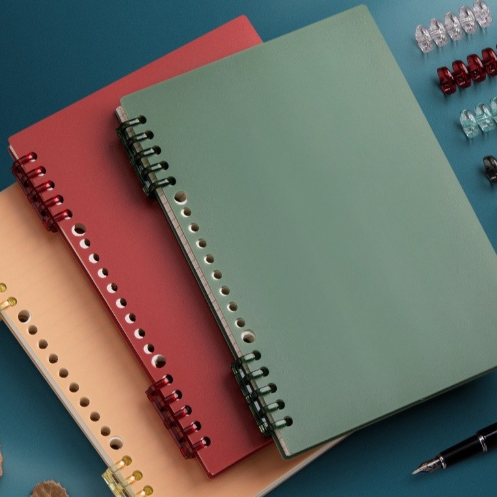 Blank Sheet Music Notebook - Durable A5/B5 Binder Notebook Vintage Color