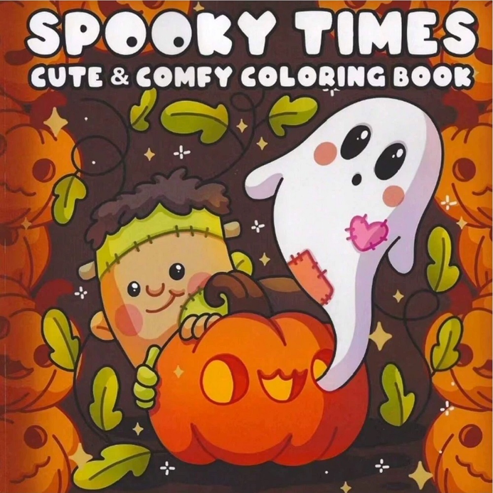 Adult Coloring Book Stress Relief - Halloween Coloring Book for Adults -