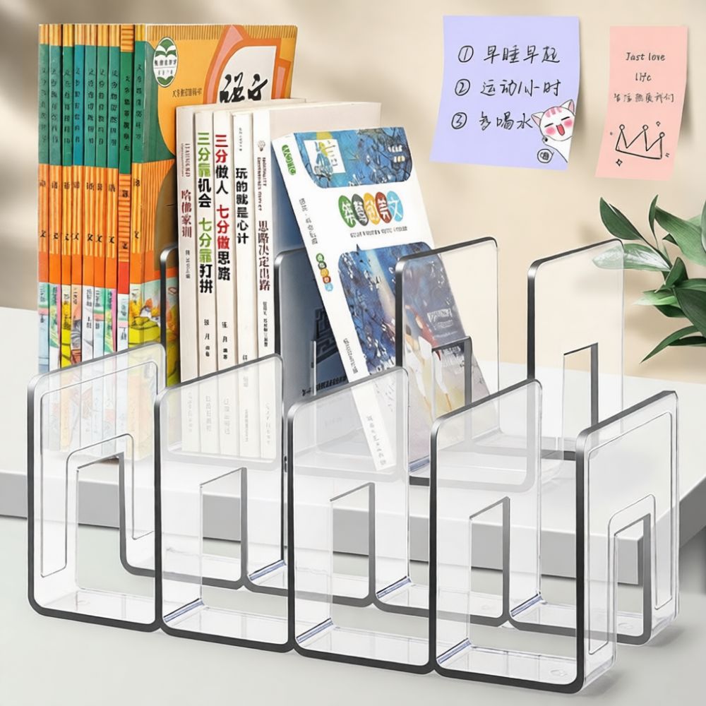 Acrylic Desk Organizer Transpa - Clear Acrylic Book Stand Holder 评论和价格