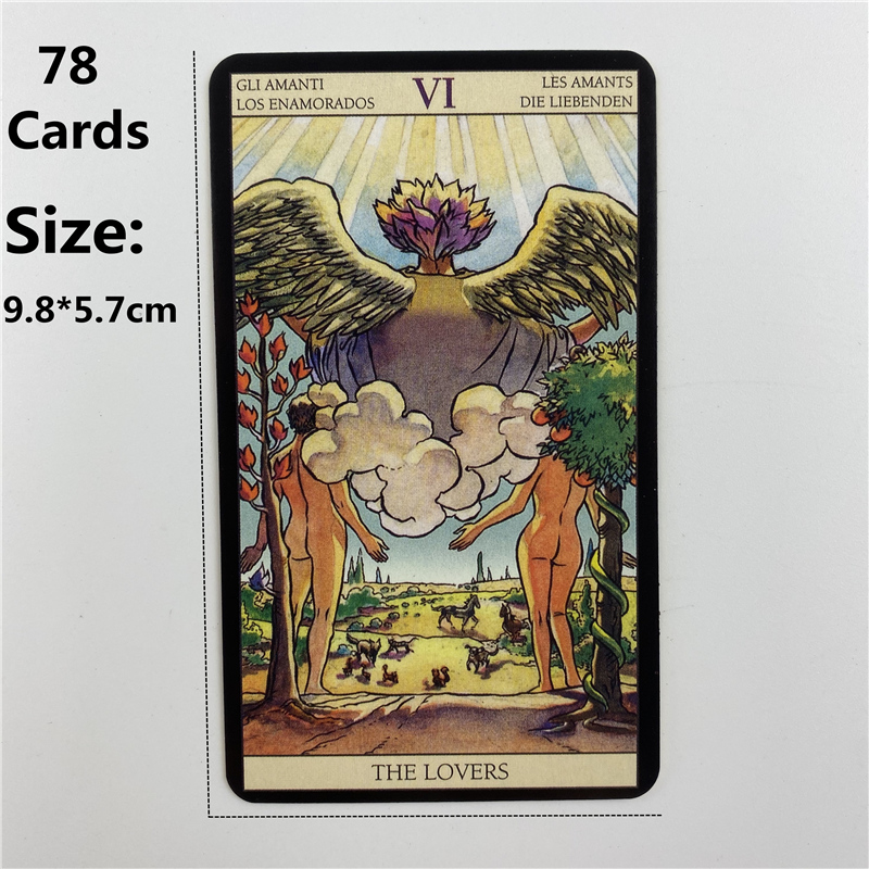 Metal Box Gilded Edition Back  - Tarot Deck With Guidebook 评论和价格