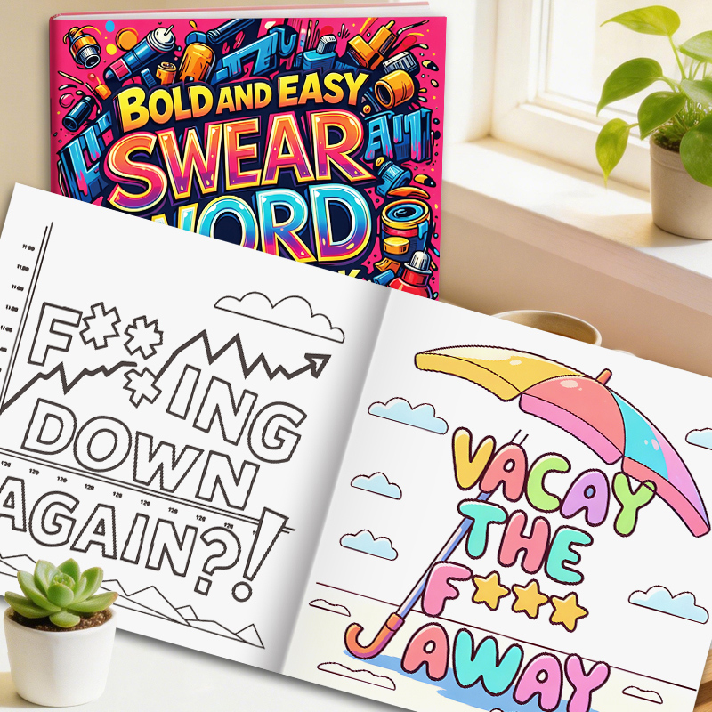 Adult Coloring Book with Witty - Adult Coloring Book Stress Relief 评论和价格