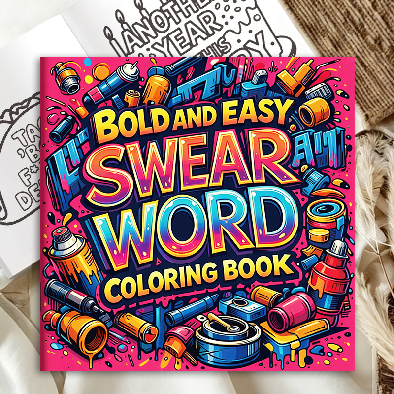 Adult Coloring Book with Witty - Adult Coloring Book Stress Relief 评论和价格