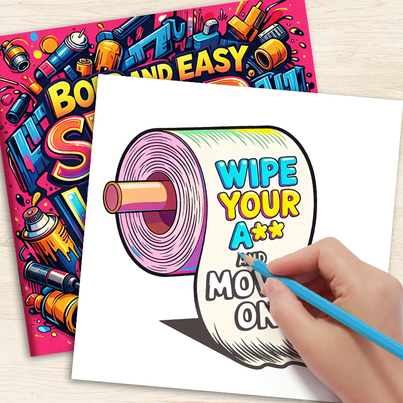 Adult Coloring Book with Witty - Adult Coloring Book Stress Relief 评论和价格