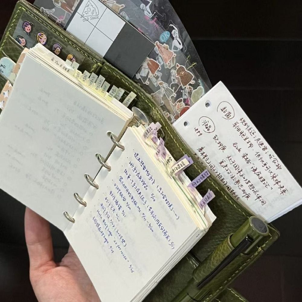 New M5 Green Leather Notebooks - Vintage Leather Journal Notebook 评论和价格