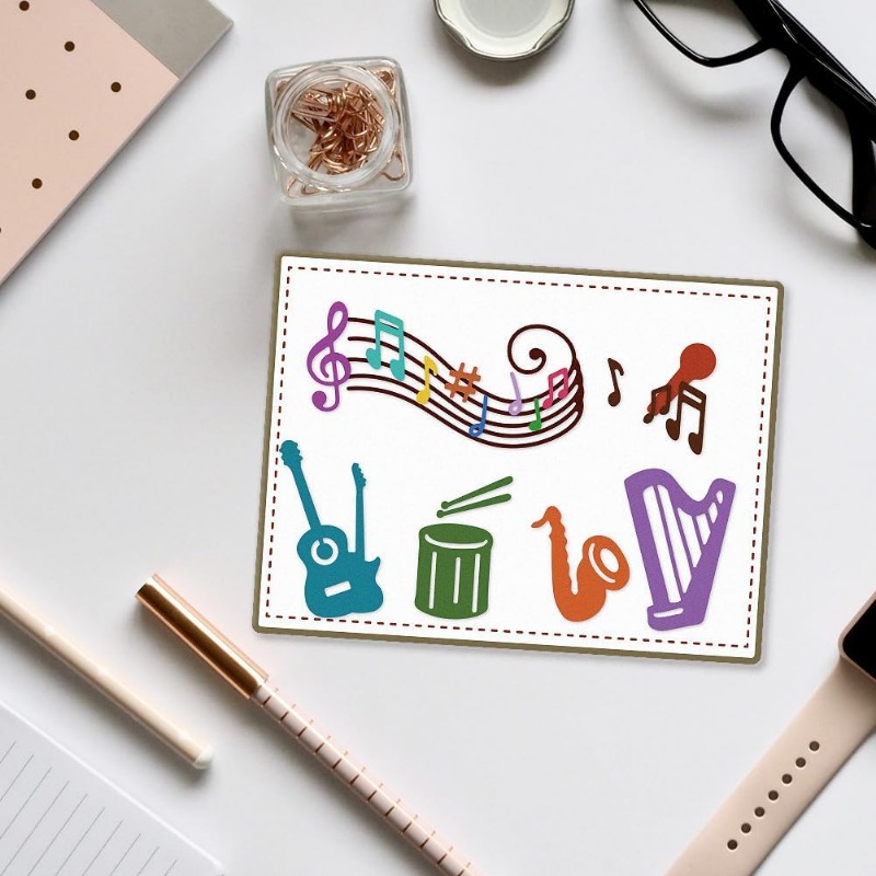 2pcs 27 Styles Musical Note Cu - Blank Sheet Music Notebook 评论和价格