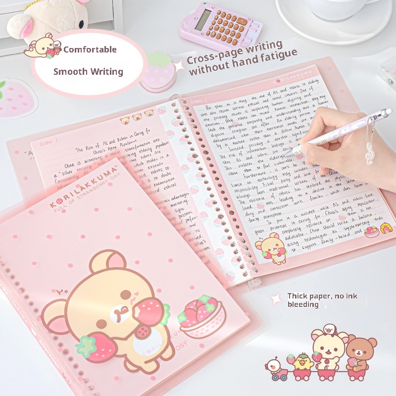 Rosyposy Korilakkuma Strawberr - Blank Sheet Music Notebook 评论和价格