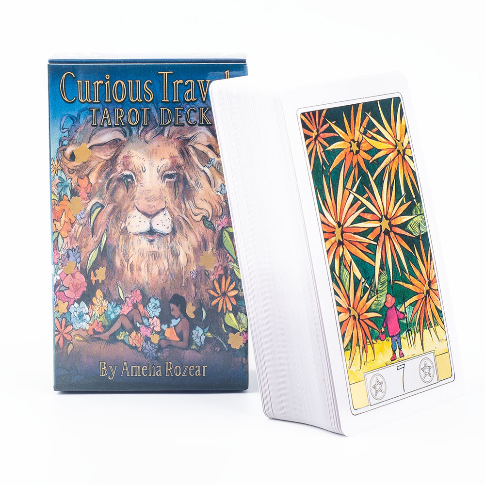 Curious Travels Tarot 10.3*6cm - Tarot Deck With Guidebook 评论和价格
